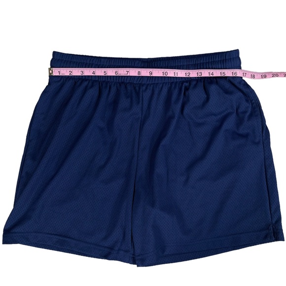 Bcg large navy blue jersey/basketball mesh shorts with drawstring EUC - Picture 6 of 9